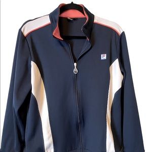 Fila vintage zip up track top, size XL, unisex.